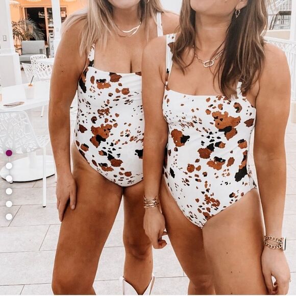 BuddyLove Keke Texas Square Neck One Piece Swimsuit Large NEW - Picture 13 of 14